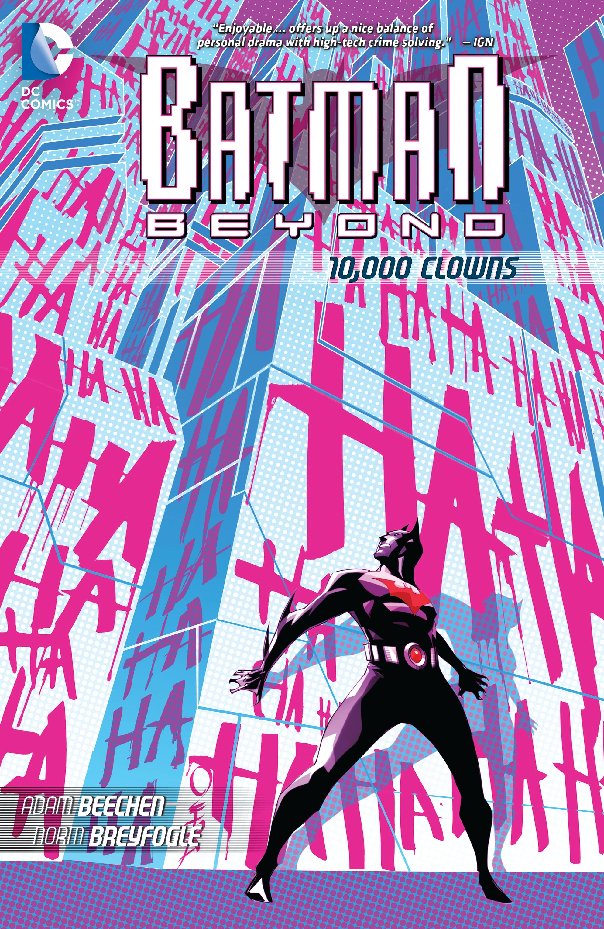 Batman Beyond: 10,000 Clowns (DC, 2018) cover